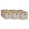 6 Pack Household Essentials 11" Fabric Storage Bins